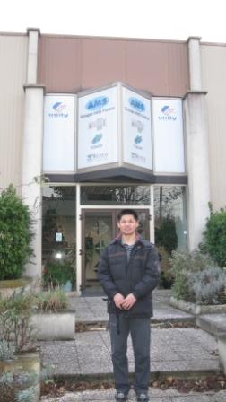 我公司邢友武工程师参加法国BRONKHORST公司培训 我公司邢友武工程师参加法国BRONKHORST公司培训